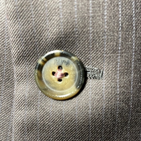 BURBERRY Mens Wool Sport Coat BLACK / 46L - Picture 7 of 11